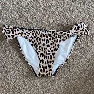 PINK Victoria Secret Cheetah Print Swim Bottoms